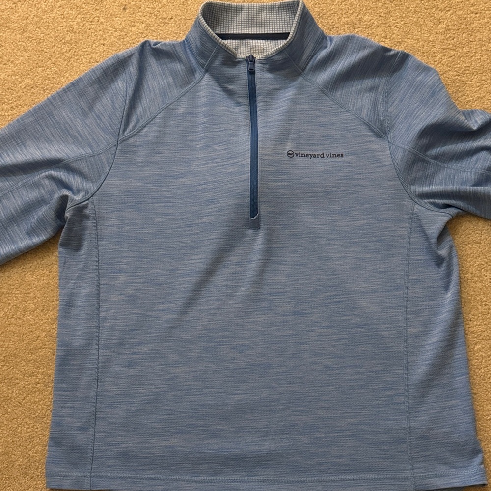Vineyard Vines Blue Performance Pullover